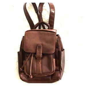 True Vintage Wilson’s leather baby backpack